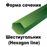 Леска для триммера HEXAGON LINE (шестиугольник) 2.4MMX15M купить в Урае