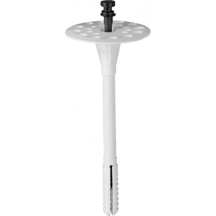 Дюбель ЗУБР для изоляционных материалов полипропиленовый, нейлоновый стержень, 10 x 200 мм, 200 шт 4-301505-10-200 купить в Урае