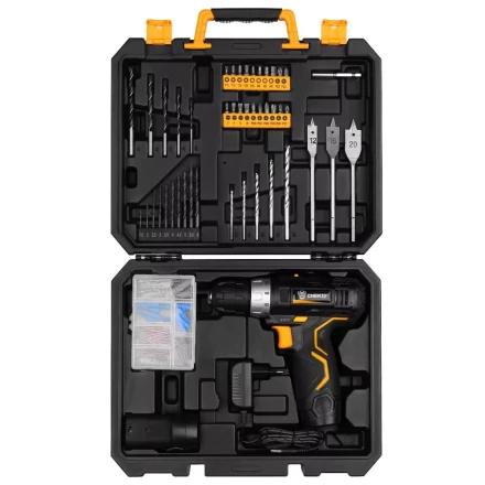 Дрель аккумуляторная в наборе DEKO GCD12DU3 SET5, 063-4148 купить в Урае