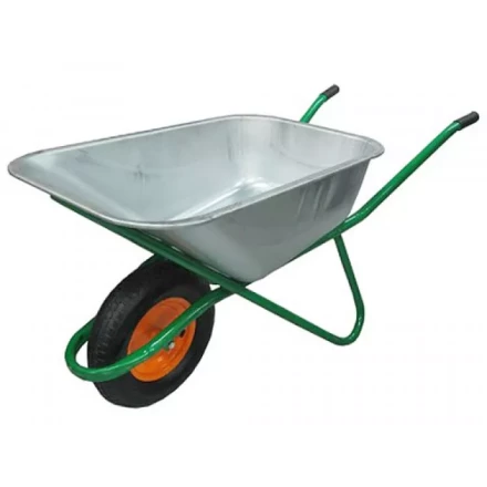 Тачка строительная 100 л 160 кг 113ZP одноколесная с пневмоколесом 1019514 купить в Урае