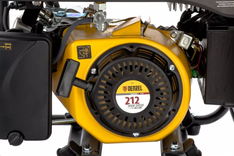 Генератор инверторный GT-3500iF, 3.5 кВт, 230 В, бак 5 л, открытый корпус, ручной старт Denzel 94705 купить в Урае