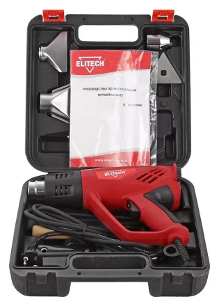 Фен строительный ELITECH ТВ 2000 ЖК купить в Урае