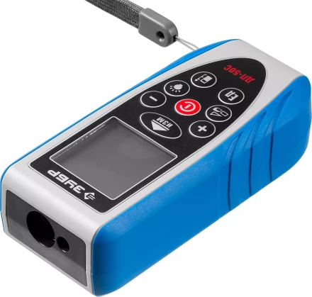 Дальномер ЗУБР &quot;ЭКСПЕРТ&quot; лазерный &quot;ДЛ-50 C&quot;, точность 1.5мм, дальность 50м, класс защиты IP54 34933_z01 купить в Урае