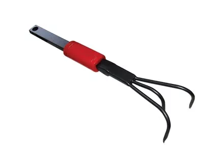 Рыхлитель 3-зубый усиленный с телескопической рукояткой р/ч 100 мм длина инструмента 1010-1320 мм/ 63038 купить в Урае