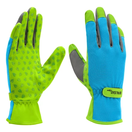 Перчатки садовые на липучке,силиконовое нанесение, размер 9, Luxe// Palisad 67986 купить в Урае