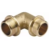 Уголок GENERAL FITTINGS с упором, латунь, ш/ш, 3/4" 51074-S/S-3/4 купить в Урае