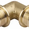 Уголок GENERAL FITTINGS с упором, латунь, ш/ш, 3/4" 51074-S/S-3/4 купить в Урае