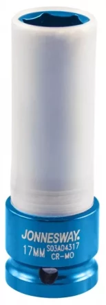 Головка ударная шестигранная 1/2&quot; М17 для л/с дисков  S03АD4317 Jonnesway 99427 купить в Урае