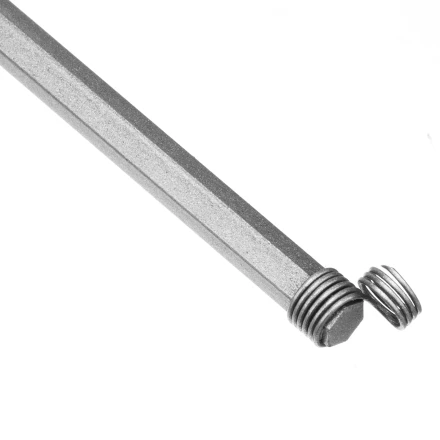 Миксер для гипс смесей и наливных полов Сибртех, 100х8х550мм, шестигранный хвостовик, 84788 купить в Урае