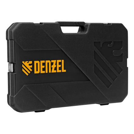 Набор инструментов Denzel 15807, 1/2&quot;, 1/4&quot;, 3/8&quot;, CrV, S2, пластиковый кейс, 216 предметов купить в Урае
