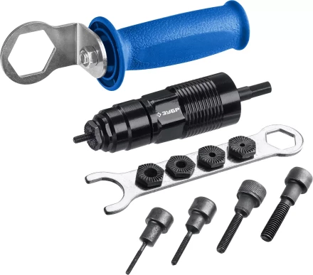 ЗУБР НР-М8, М3 - М8, насадка-заклепочник на шуруповерт, Профессионал (31221) купить в Урае