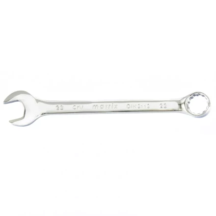 Ключ комбинированный 23 мм CrV полированный хром MATRIX 15168 купить в Урае