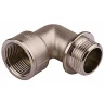 Уголок GENERAL FITTINGS с упором, никелированная латунь, г/ш, 3/4" 51072-G/S-3/4 купить в Урае