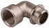 Уголок GENERAL FITTINGS с упором, никелированная латунь, г/ш, 3/4&quot; 51072-G/S-3/4 купить в Урае