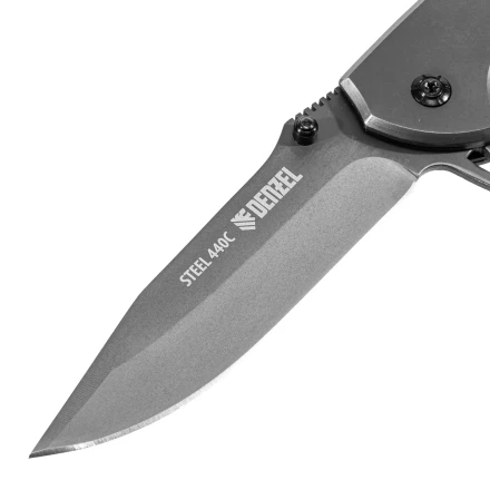 Нож складной Denzel, многоцелевой, системы Liner-Lock, с накладкой G10 на классической рукоятке, 79207 купить в Урае