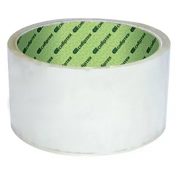 Клейкая лента Эксперт 45 мкм 25 мм х 60 м цвет прозрачный Сибртех 88720 купить в Урае