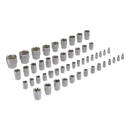 Набор инструментов Denzel 15808, 1/2&quot;, 3/8&quot;, 1/4&quot;, CrV, S2, пластиковый кейс, 232 предмета купить в Урае