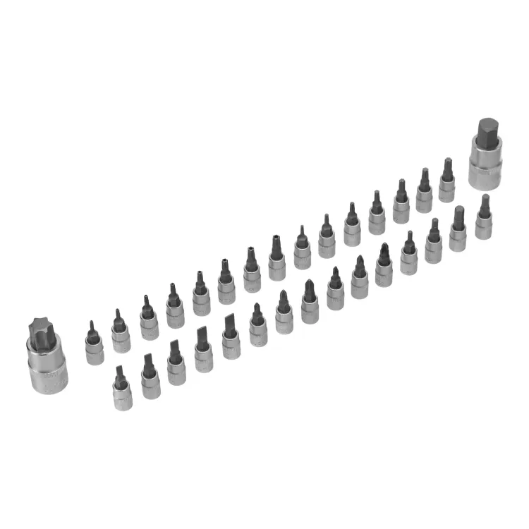 Набор инструментов Denzel 15808, 1/2", 3/8", 1/4", CrV, S2, пластиковый кейс, 232 предмета купить в Урае