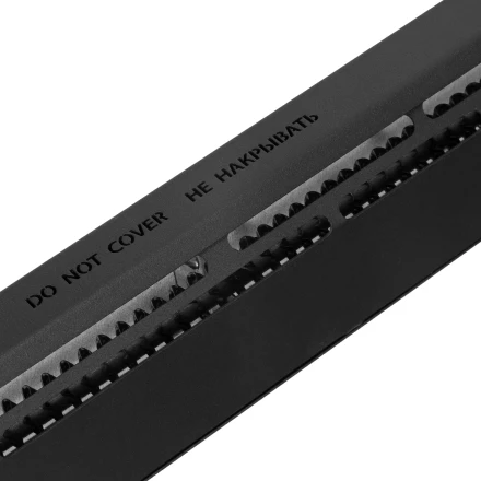 Конвектор электрический плинтусный Denzel ATRIC-450, 230 В, 450 Вт, ТЭН, черный 98136 купить в Урае