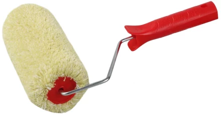 Валик фасадный ЗУБР &quot;ЭКСПЕРТ&quot; УНИВЕРСАЛ СИНТЕКС малярный в сборе, полиакрил, бюгель 8мм, 68х180мм 03502-18 купить в Урае