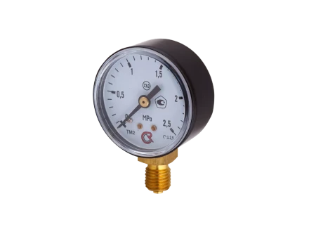 Манометр ТМ-210Р  2,5МРа  M12x1,5 2,5 ГАЗ ч/к  Сварог купить в Урае