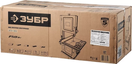 Пила ЗУБР ленточная 305мм 750Вт ЗПЛ-305 серия МАСТЕР купить в Урае