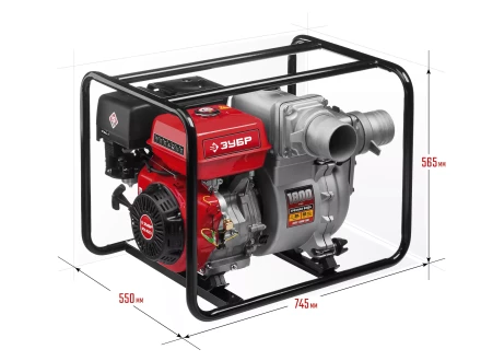 Мотопомпа бензиновая МПГ-1800-100 серия МАСТЕР купить в Урае