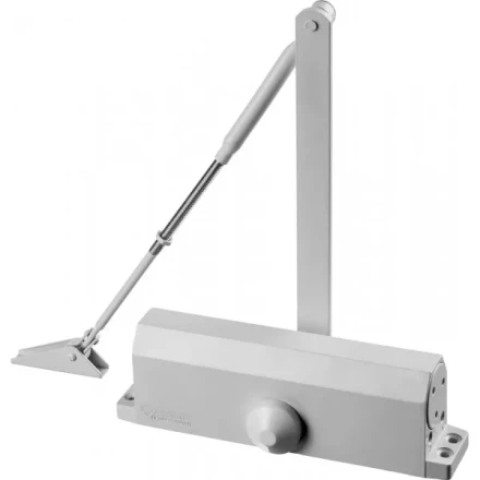 Доводчик дверной ЗУБР &quot;ПРОФЕССИОНАЛ&quot;, для дверей массой до 100 кг, цвет белый 37911-100 купить в Урае