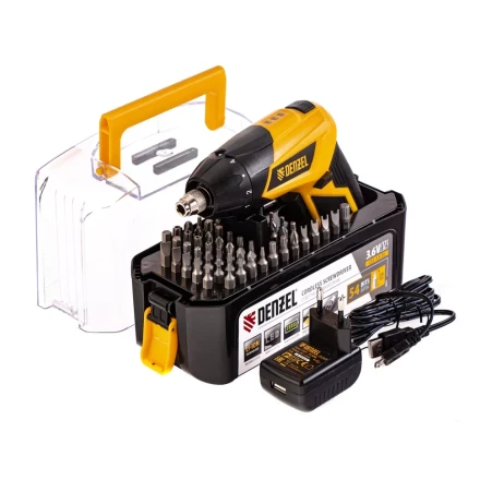 Аккумуляторная отвертка CSL-3,6-01 Denzel 26001 купить в Урае