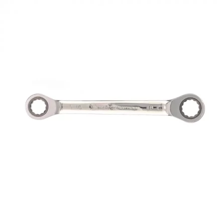 Ключ накидной трещоточный Matrix 16 x 18 мм зеркальный хром 14510 купить в Урае