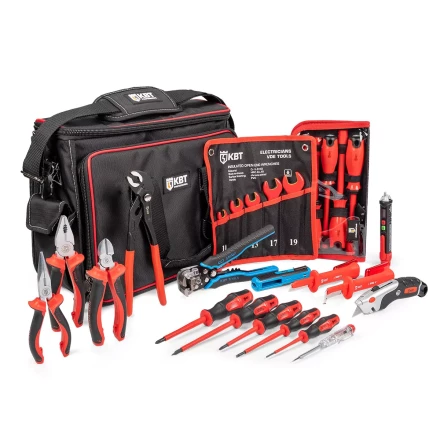 Набор инструментов электрика КВТ НИЭ-12 (89264) купить в Урае