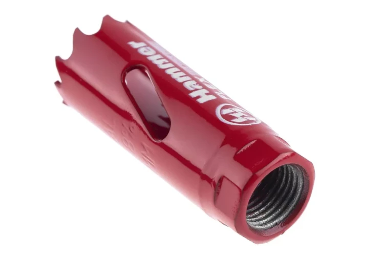 Коронка биметаллическая HAMMER Ф19х38мм 1/2"  BiMETALL (224-001) купить в Урае