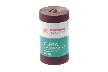 Лента шлифовальная в рулоне HAMMER Flex  216-006 купить в Урае