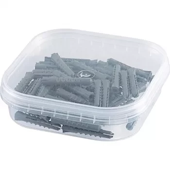 Дюбель 12х70  &quot;Еж&quot; распорный полипропиленовый 250 штукСибртех 46028 купить в Урае