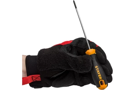 Отвертка STAYER &quot;MASTER&quot;, двухкомпонентная рукоятка, магнитный наконечник, PH0x100мм 2510-0-10_z03 купить в Урае