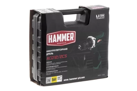 Дрель аккумуляторная HAMMER ACD12/2CS купить в Урае