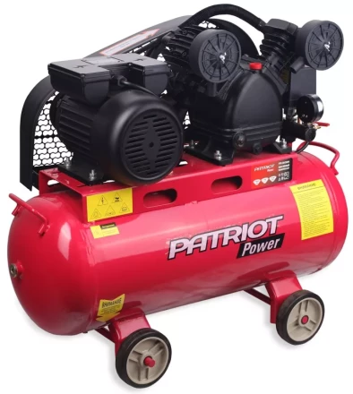 Компрессор масляный поршневой ременной Patriot PTR 50/260 A купить в Урае