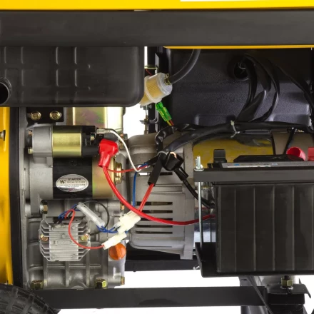 Генератор дизельный DENZEL DD6300Е электростартер 94657 купить в Урае