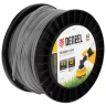 Леска для триммера двухкомпонентная квадрат, 4,0мм х 62м, на DIN катушке EXTRA CORD// Denzel 96821 купить в Урае