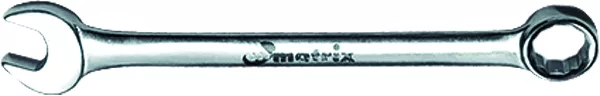 Ключ комбинированный 22 мм CrV полированный хром MATRIX 15166 купить в Урае