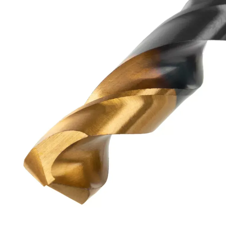 Сверло по металлу, 12 мм, HSS-Tin, Golden Tip, 6 шт. Denzel 717224 купить в Урае