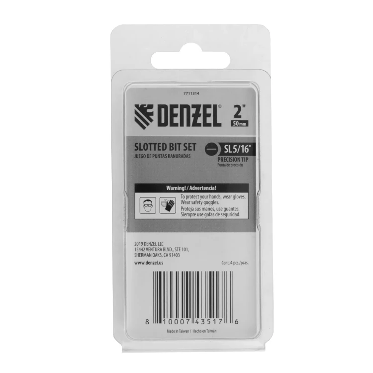 Бита SL8x50, 5 шт. Denzel 7711314 купить в Урае