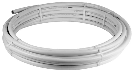 Труба металлопластиковая ЗУБР, 32мм, толщ. стенки 3мм, мет. слоя 0,3мм, макс. давл/10атм при т-ре 95 град, 50 м 51455-32-50 купить в Урае