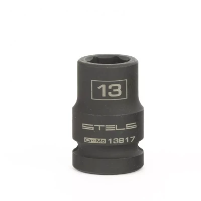 Головка ударная шестигранная 13 мм 1/2" CrMo Stels 13917