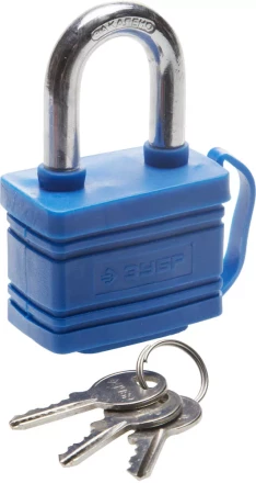 Замок ЗУБР &quot;ЭКСПЕРТ&quot; навесной всепогодный, 50мм 37211-50_z01 купить в Урае