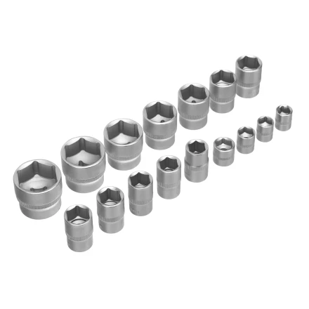 Набор инструментов Сибртех 13391, 1/2&quot;, 1/4&quot;, пластиковый кейс, 82 предмета купить в Урае