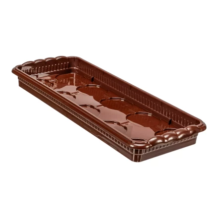 Набор для рассады Palisad 643449, поддон 380х155х40 мм, 10 горшочков по 250 мл с выдвижным дном купить в Урае