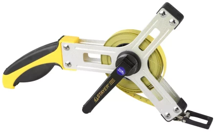 Мерная лента STAYER &quot;PROFI&quot; &quot;GRAND&quot; геодезийная стальная, мет. корпус, двухкомп. рукоятка, 20м 34166-20 купить в Урае