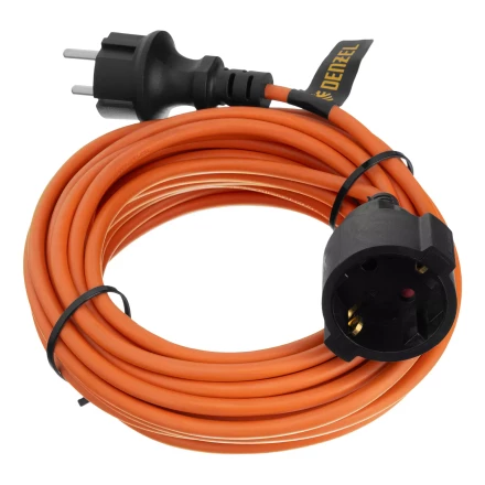 Удлинитель-шнур силовой Denzel Garden Series, ПВС, 10м, 1 розетка, 3 x 1 мм, 3 м, 37405 купить в Урае