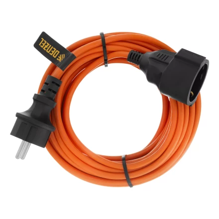 Удлинитель-шнур силовой Denzel Garden Series, ПВС, 10м, 1 розетка, 3 x 1 мм, 3 м, 37405 купить в Урае